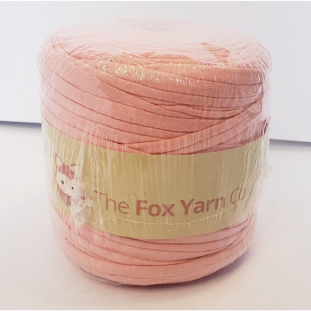 The Fox Yarn Co. T-shirt Yarn FY-700 Peach 100 Meters/109‎ Yards